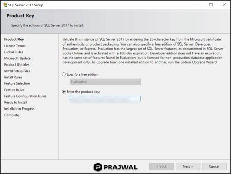 Find SQL Server Reporting Services Product Key - Prajwal.org
