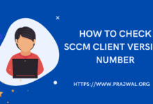 How to Check SCCM Client Version Number