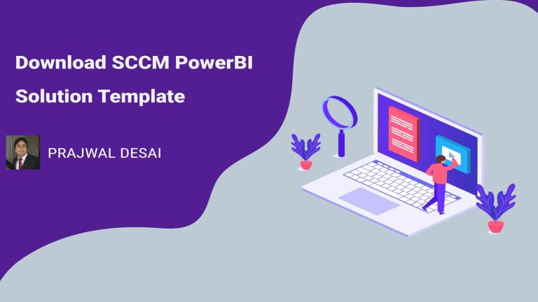 Download SCCM Power BI Solution Template