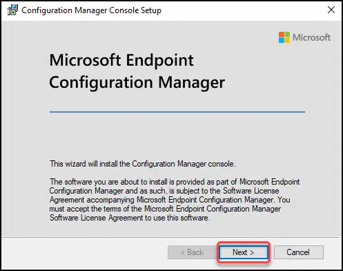 Install ConfigMgr Console Using ConsoleSetup