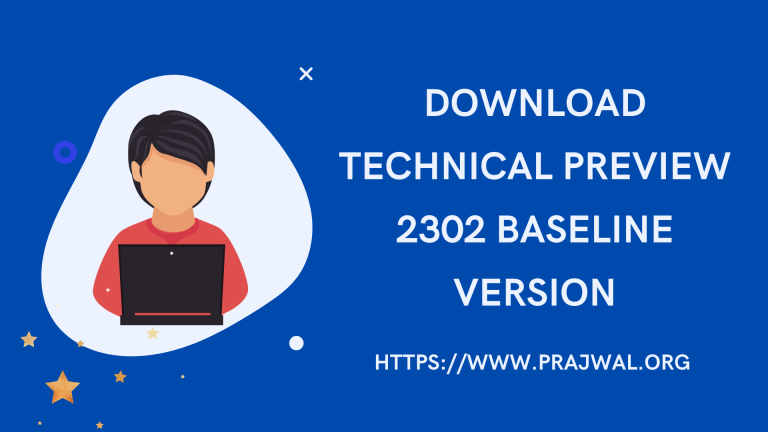Download Technical Preview 2302 Baseline Version