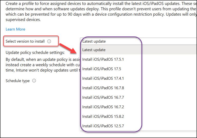 Microsoft Intune 2406 Service Release New features